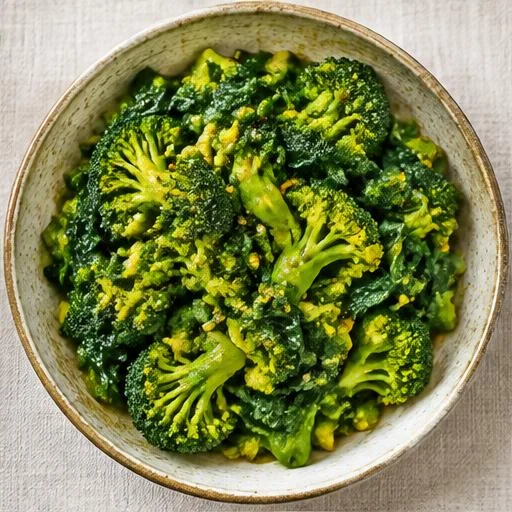 Illustrative food photograph for Broccoli–Moringa Detox Sabzi